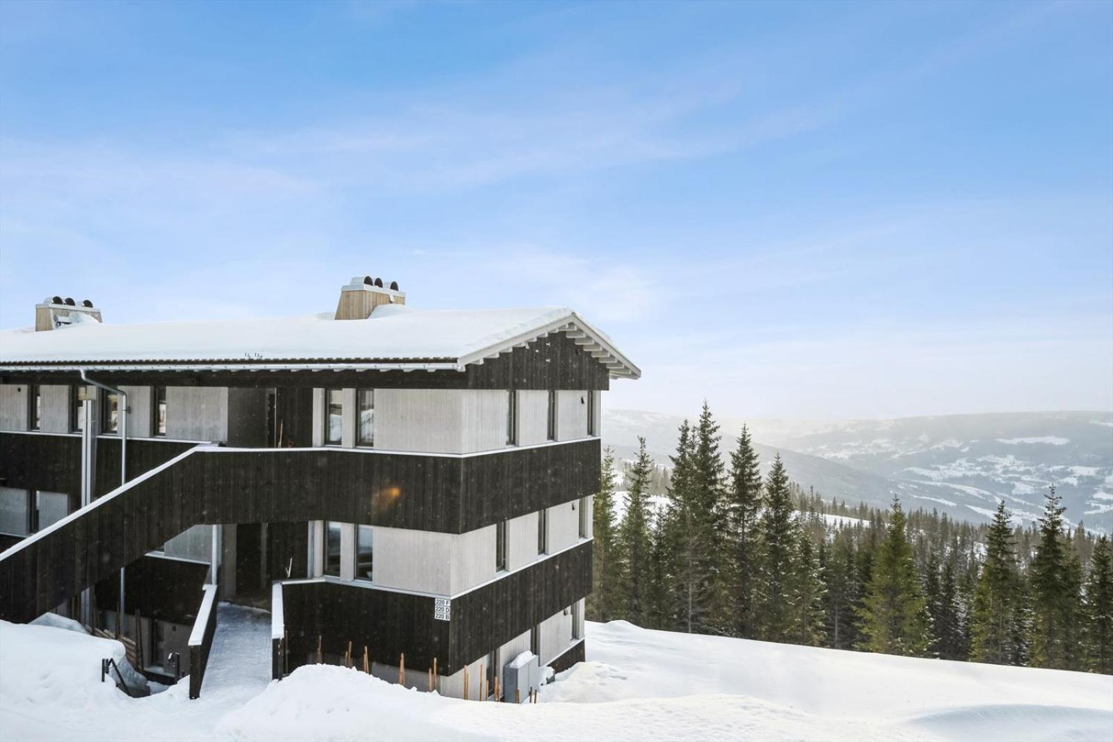 Hafjell Front 8Pers, Ski In/Out. Downhill Bike Eksteriør billede